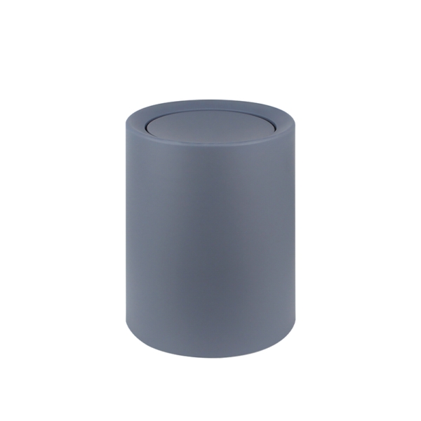 CGPA24GR.jpg Pattumiera rotonda in polipropilene grigio, 8L | Amonn