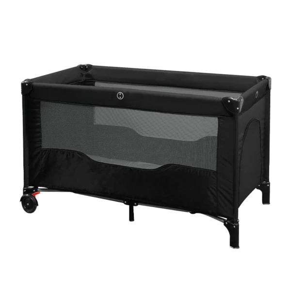    Klappbares Kinderbettchen, Farb Schwarz | Amonn  