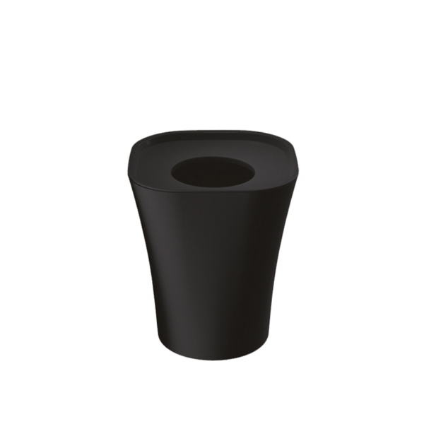Bin in black polypropylene - 12L | Trash