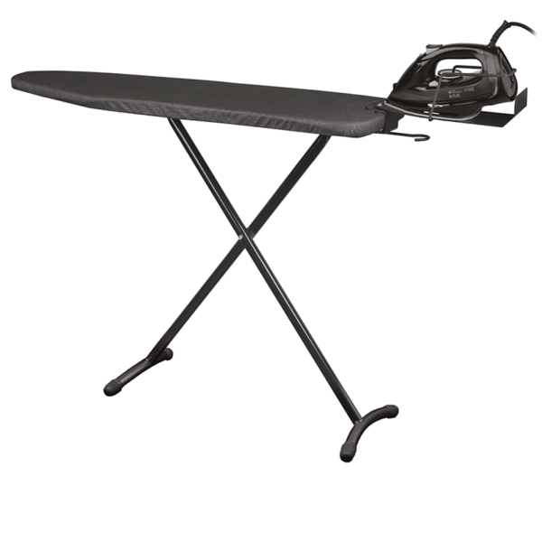 Foldable ironing board with iron - 110x33xh85cm | Amonn