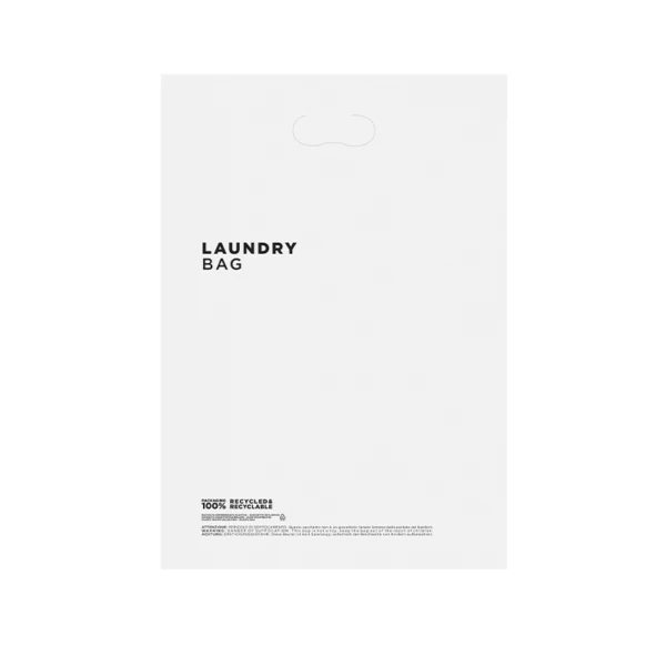 66712.jpg Wäschebeutel aus recycelt und weißem Polyethylen - 1000Stk | Amonn