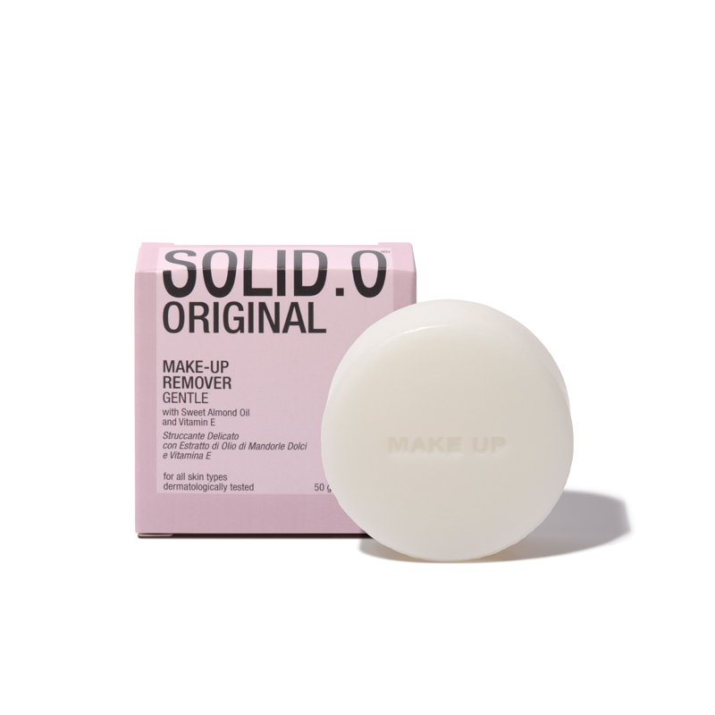 

Solid.O Struccante solido, Delicato - 50gr/90pz


