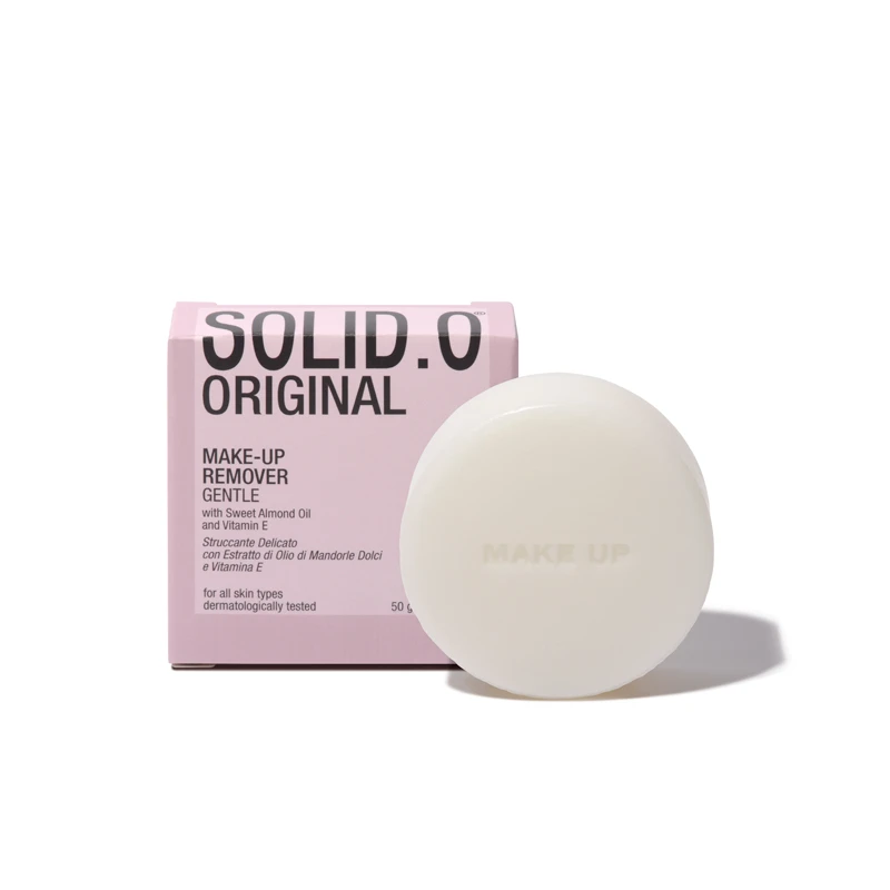

Solid.O Feste make-up Entferner, Sanft - 50gr/90Stk


