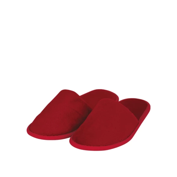 68100BX.jpg Pantofola Delicate in spugna Soft Plush bordeaux, misura unisex - 100pz | Amonn