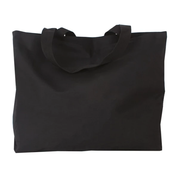 Borsa SPA e spiaggia in poliestere nero, 50x10xh40cm | Amonn