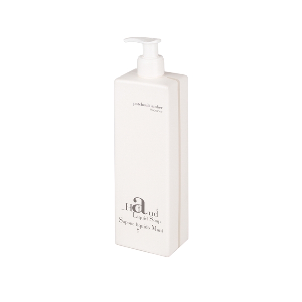 White Liquid soap dispenser Square - 500ml/20pcs