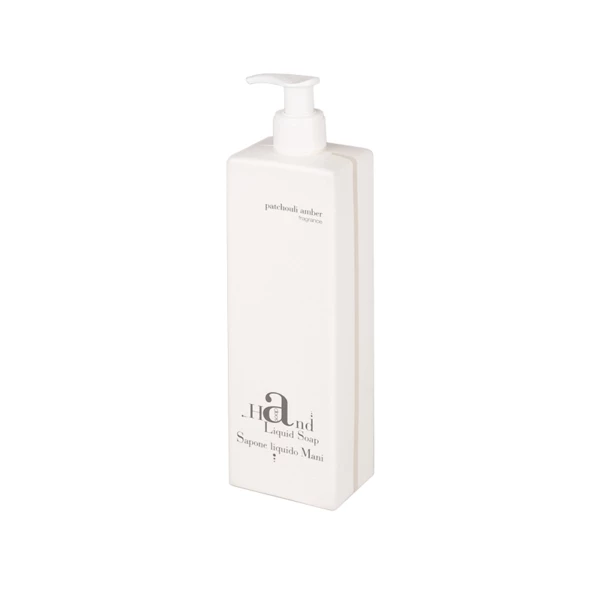 White Liquid soap dispenser Square - 500ml/20pcs