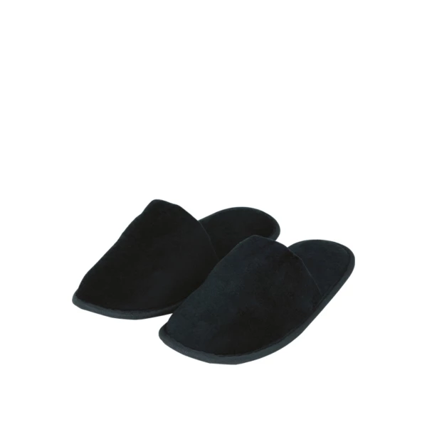    Pantofola Feel in Velour nero, misura unisex - 100pz | Amonn  