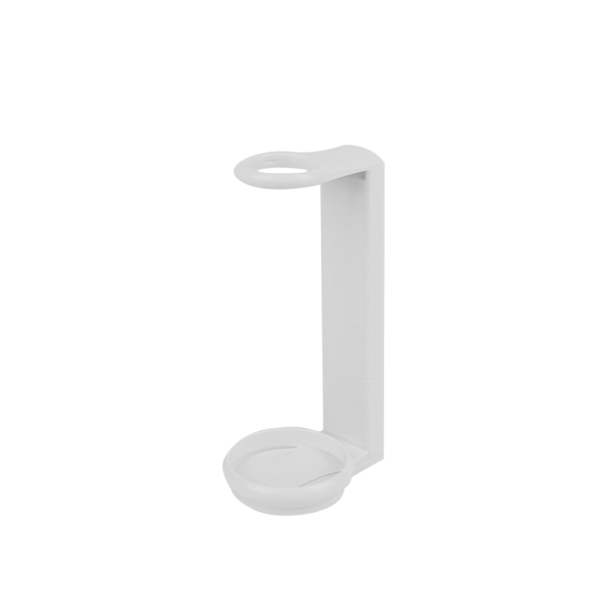 Key single wall bracket in white plastic for Maxi Stick 300ml dispenser | Amonn