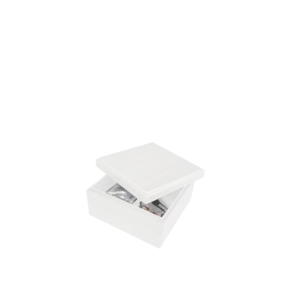 Coffret Star in legno bianco - 10pz | Amonn