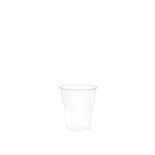 Recycled transparent R-PET cup, 25 cl - 1000pcs | Amonn