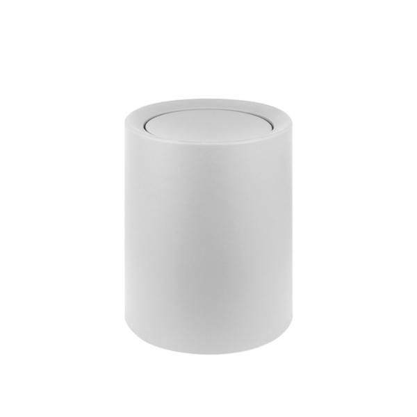 CGPA24BO.jpg Pattumiera rotonda in polipropilene bianco, 8L | Amonn