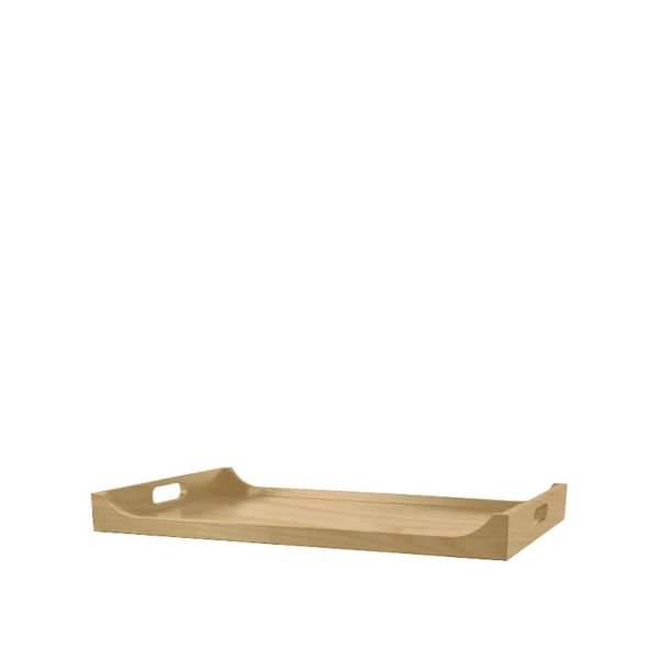 Vassoio in legno naturale - 60x40xh5,5cm | Wood Line