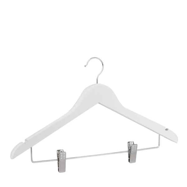 GR5GGN07.jpg Gruccia in legno di loto bianco, gancio nichelato - 50pz | Amonn