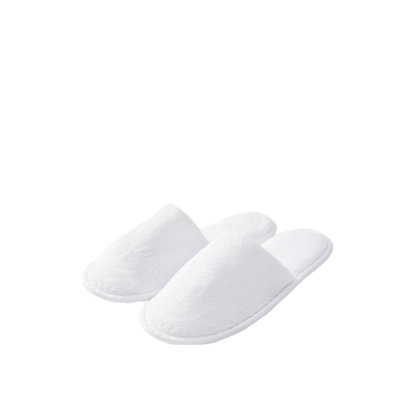 68150CG.jpg Pantofola Elegance in spugna New Superior bianca, misura unisex - 100pz | Amonn